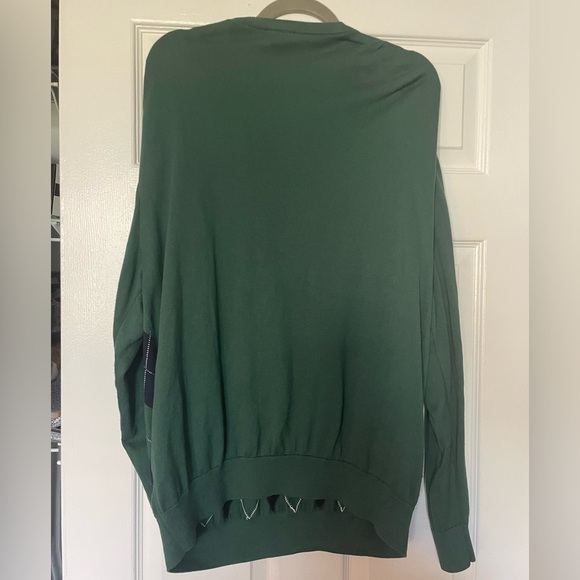 Lacoste men’s argyle sweater size 8 - Picture 4 of 4